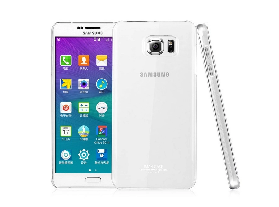 Ốp lưng Samsung Galaxy Note 5 N920 nhựa cứng trong suốt hiệu iMak